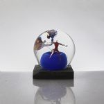 1772&nbsp;4255&nbsp;Skulptur i glas